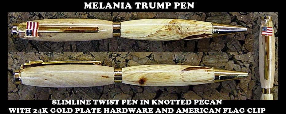 HAND CRAFTED GIFT PEN FOR FIRST LADY MELANIA TRUMP.